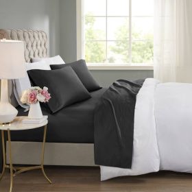 Cooling Cotton Blend 4 PC Sheet Set Queen