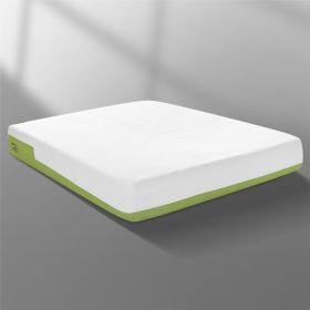 10 Inch Gel Memory Foam Mattress for Cool Sleep, Pressure Relieving, Matrress-in-a-Box, King Size