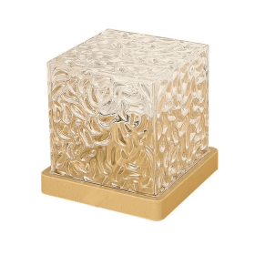 Ambient Light Water Ripple Night Light Acrylic Home Decoration (Option: Night light)